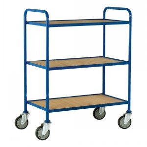 Tray Trolley Plywood Shelves